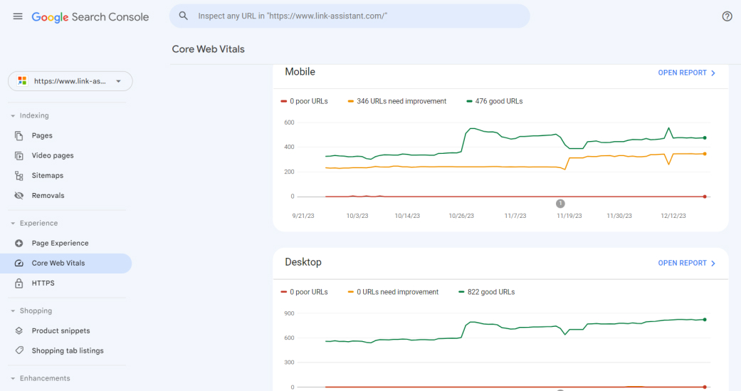 Google Search Console for seo audit