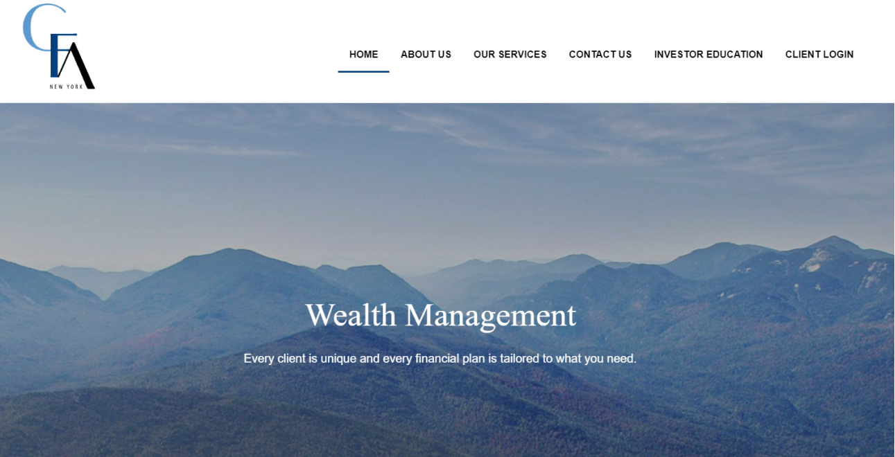 CFA homepage