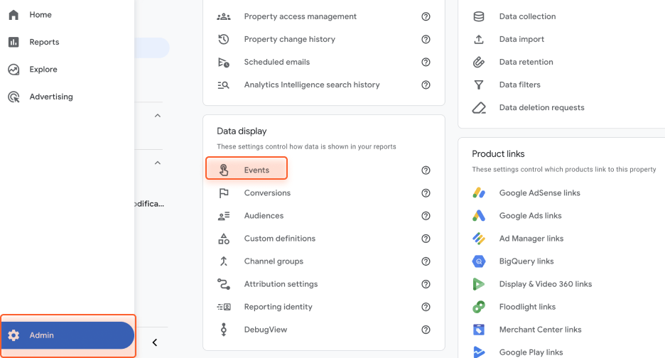 Google Analytics events