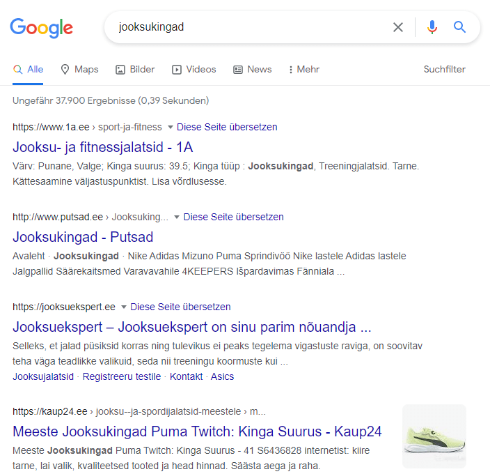 local SERP