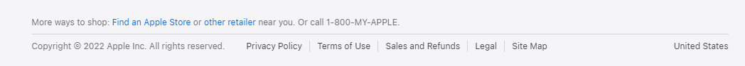Click United States to change the location and language