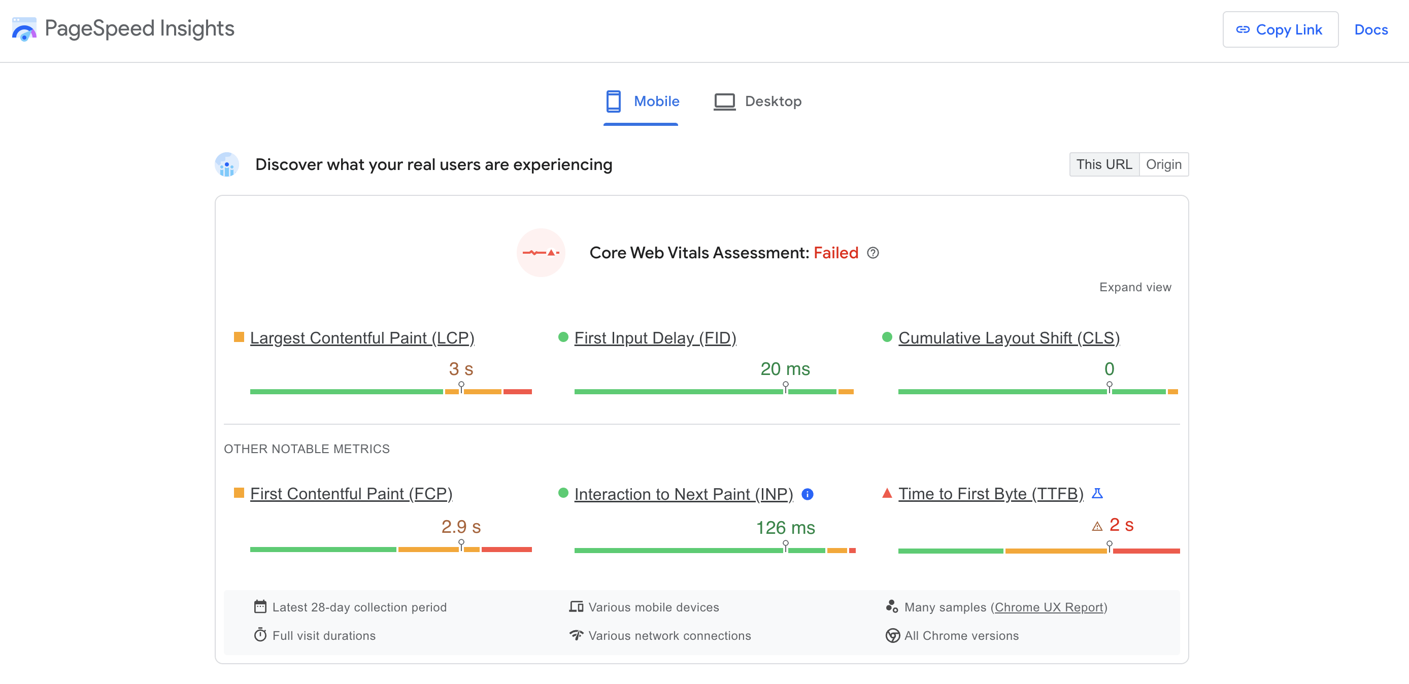 Page Speed Insights