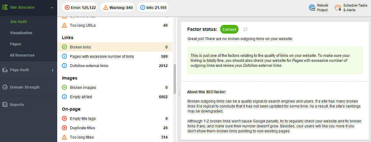 adding custom search engines in WebSite Auditor