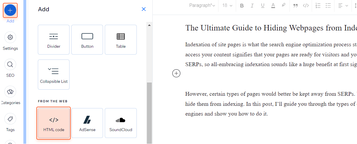 embedding videos