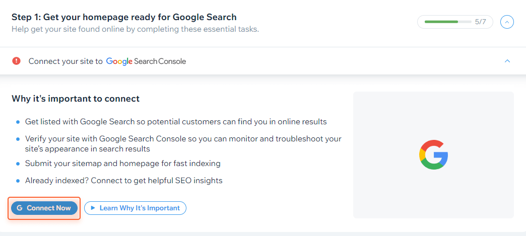 adding your website to GSC