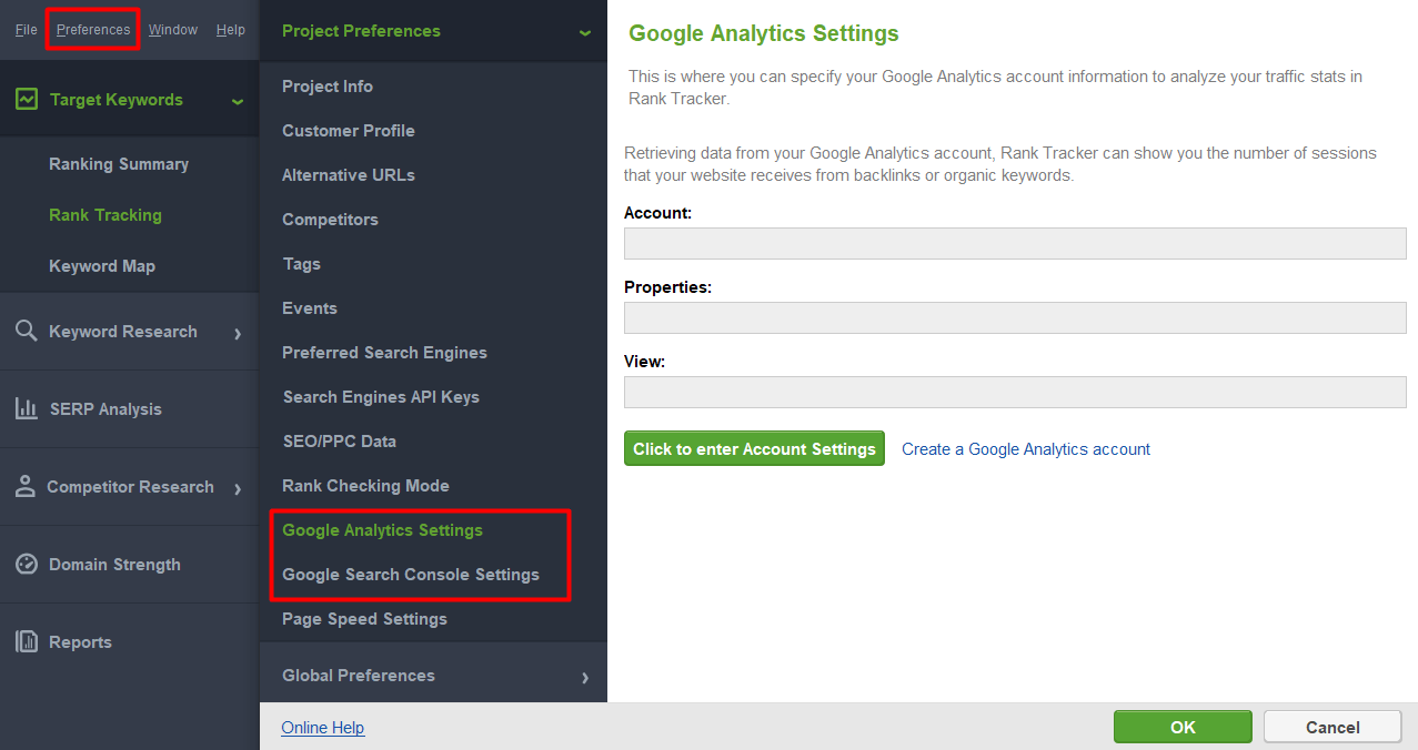 add organic traffic data from GA and GSC