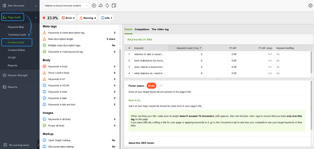 Content Audit 