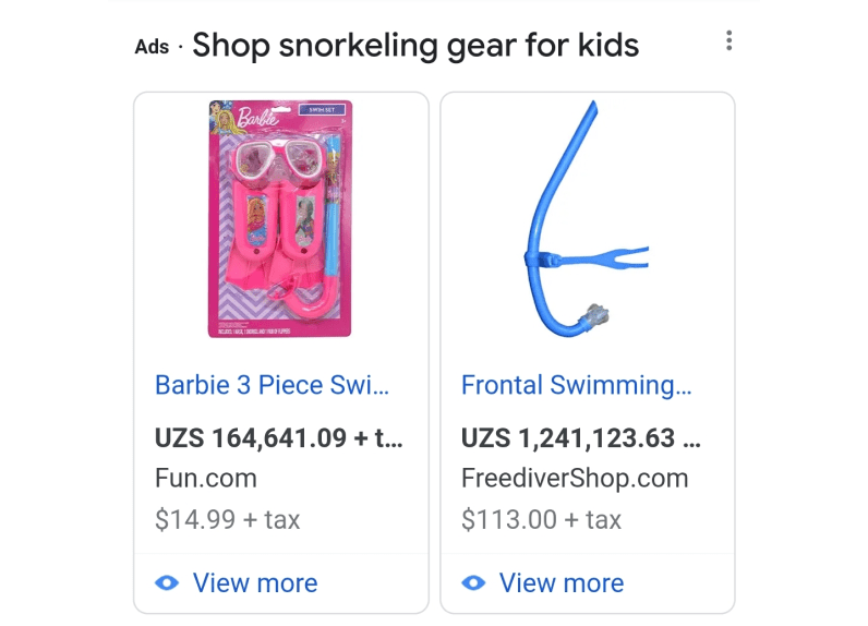 Google Shopping Ads