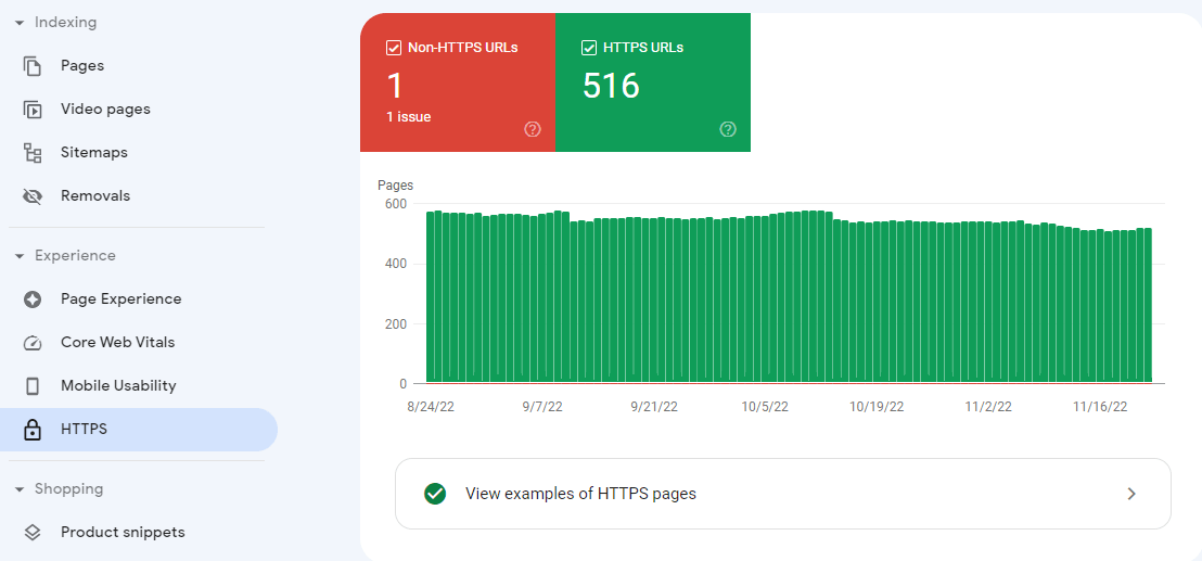 https report