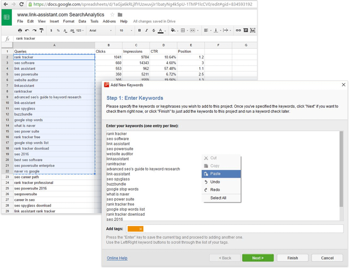 On-page SEO audit