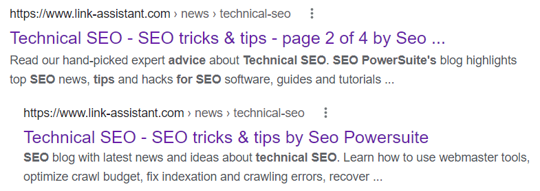 paginated pages deoptimization